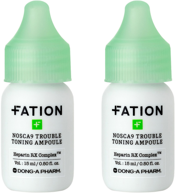 파티온 노스카나인 트러블 흔적 앰플, 15ml, 2개