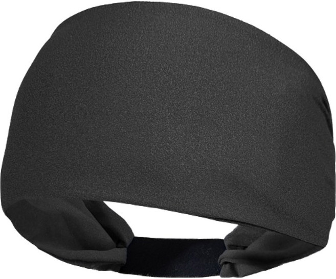 에스앤브로 3-WAY 맬란지 헤드밴드, 블랙, 1개