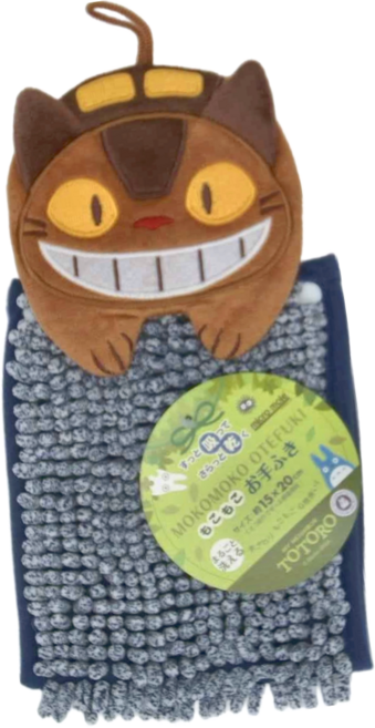 Senko TOTORO 龍貓 擦手巾 公車款 15x20cm 聚酯纖維, 1條