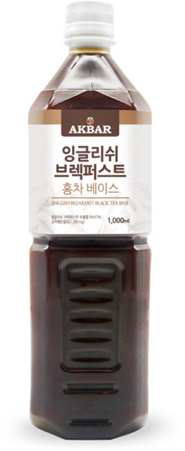 아크바 잉글리쉬 브렉퍼스트 홍차 베이스, 1L, 1개