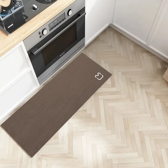 矽藻土軟地墊 貓頭, 棕色 貓頭, 1個