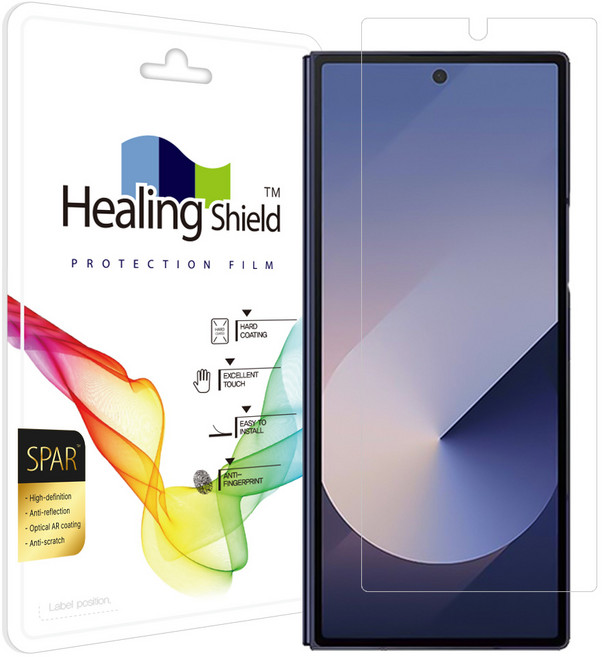 힐링쉴드 슈페리어 AR 고화질 케이스형 외부액정 휴대폰 보호필름, 1개