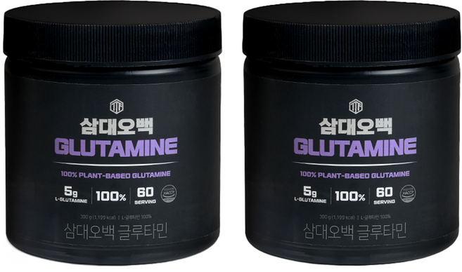 삼대오백 L글루타민 300 파우더 분말, 300g, 2개