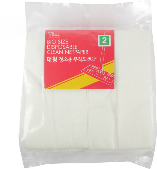 선우랜드 프리미엄 정전기 청소포 60매, 1개