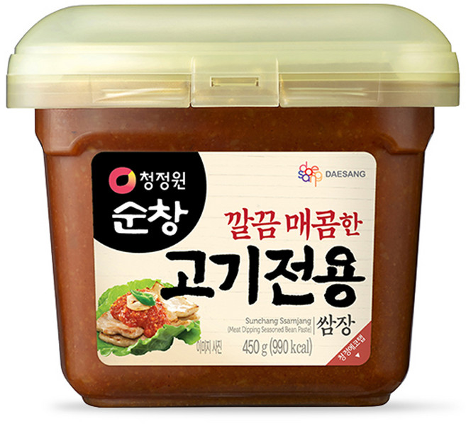 청정원순창 깔끔 매콤한 고기전용 쌈장, 450g, 1개
