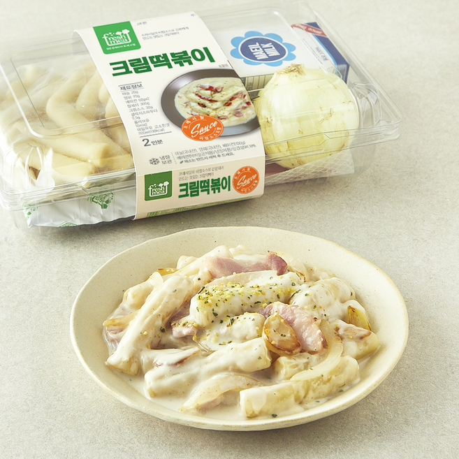 프레시밀 크림떡볶이 2인분, 742.5g, 1개
