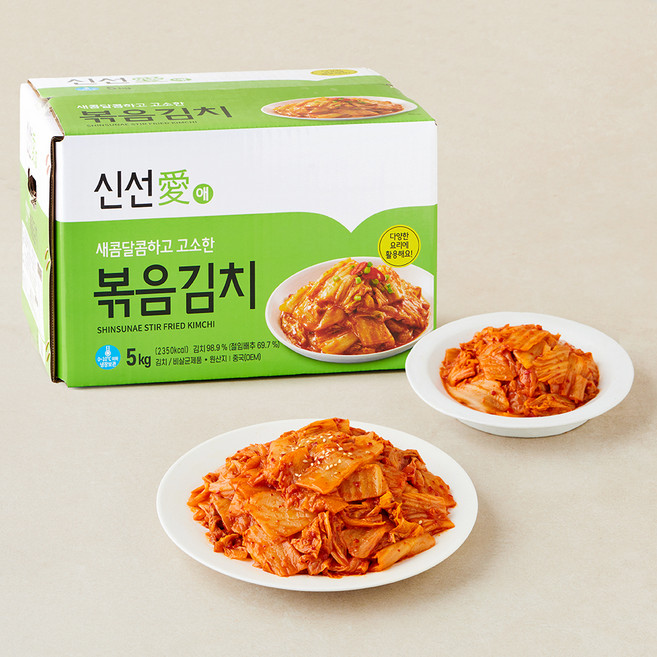 신선애 볶음김치, 5kg, 1개
