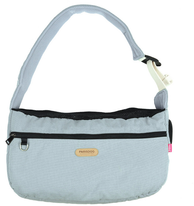 패리스독 반려동물 디어 마이 슬링백, 그레이, 1개