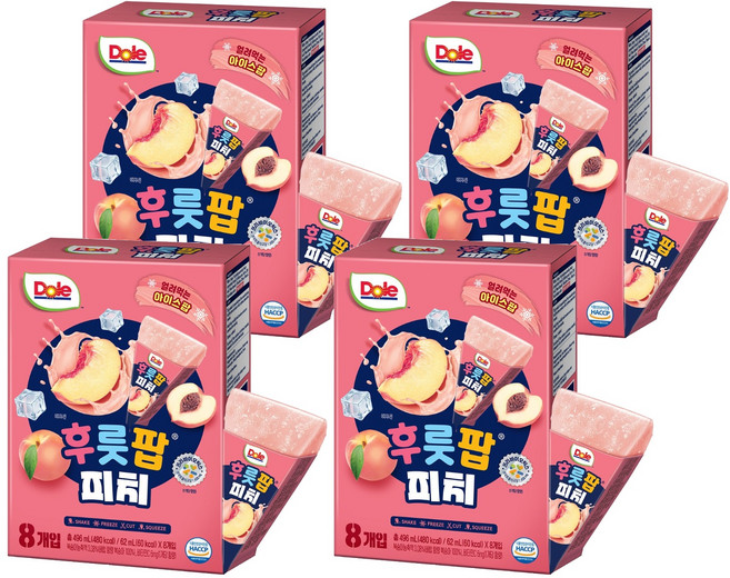 Dole 都樂 桃子果汁, 496ml, 4盒