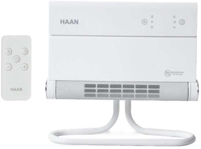 한경희생활과학 리모컨형 초저소음 PTC 온풍 전기 욕실난방기, GF-29500FH