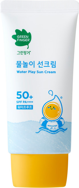 그린핑거 물놀이 유아 선크림 워터프루프 SPF50+ PA++++, 1개, 50ml