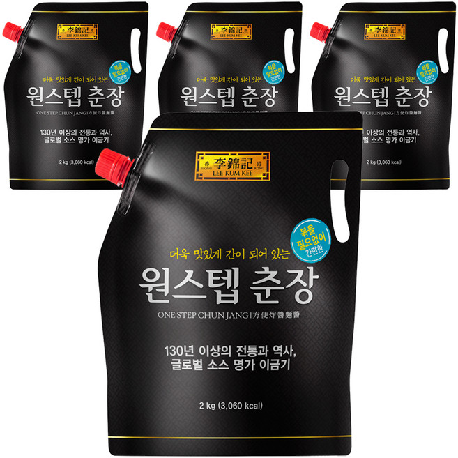 이금기 원스텝 춘장, 2kg, 4개