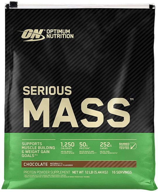 OPTIMUM NUTRITION 歐恩 高熱量乳清蛋白 巧克力風味, 12lb, 1袋