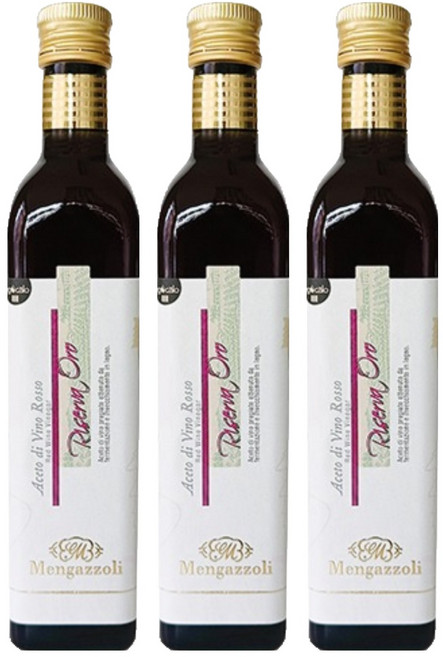 멩가졸리 레드 와인 비네가 아세토 디 비노 와인식초, 500ml, 3개
