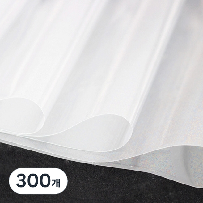 의류 택배봉투 속비닐 삼중 PP 폴리백, 300개
