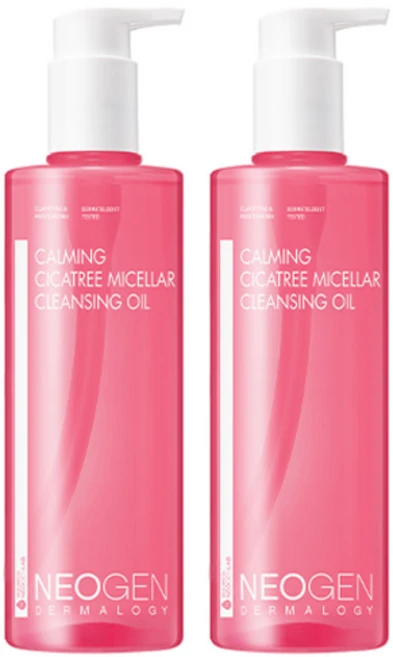 네오젠 카밍 시카트리 미셀라 클렌징 오일, 300ml, 2개 - 쿠팡