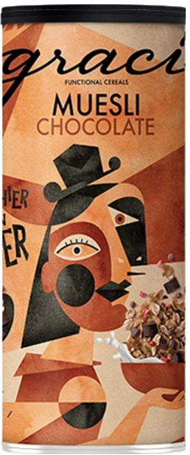 그라시 뮤즐리 초코 시리얼, 500g, 1개