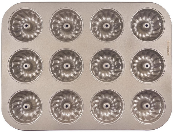 아노마드 구겔호프틀 팬 12구 골드, 1개