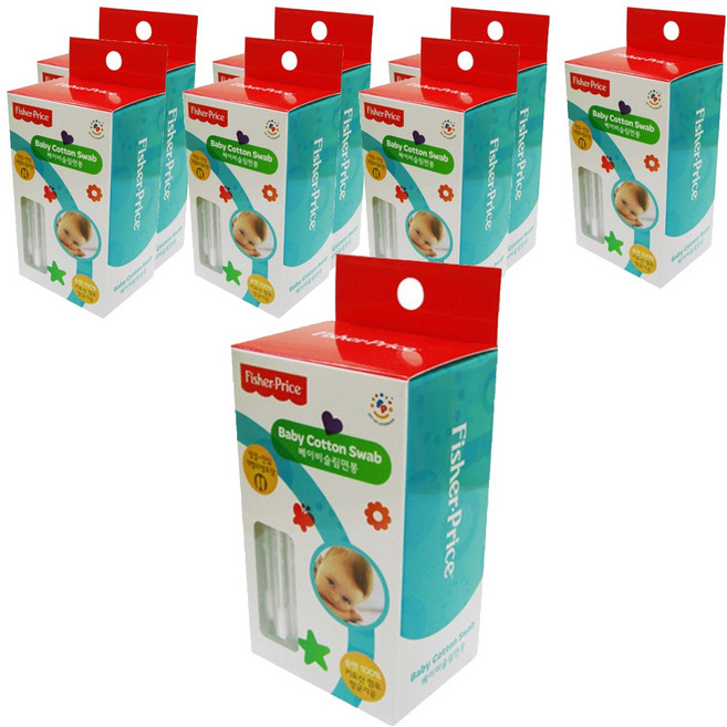 피셔프라이스 베이비 슬림 면봉, 8개, 70개입