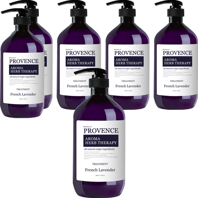 프로방스 프렌치 라벤더 트리트먼트, 6개, 1L