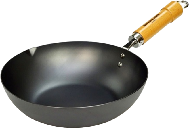 RIVER LIGHT 極鐵鍋 窒化鐵炒鍋 日本製, 1個, 30cm