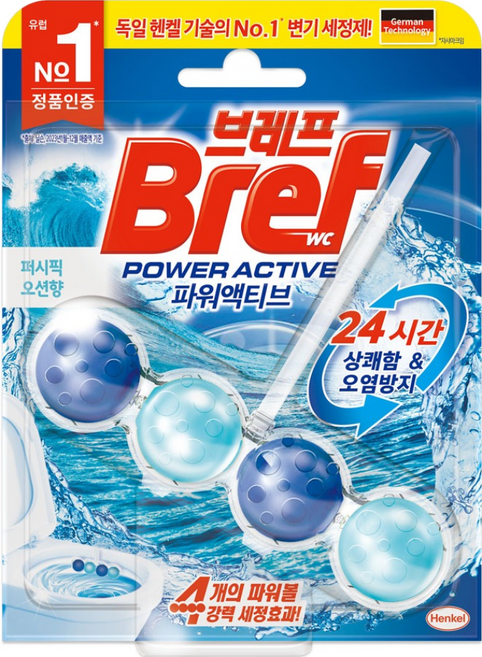 브레프 파워액티브 오션 퍼시픽 오션향, 50g, 1개