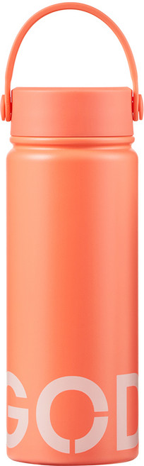 Legodt 陶瓷隨行杯, 珊瑚色, 540ml, 1個