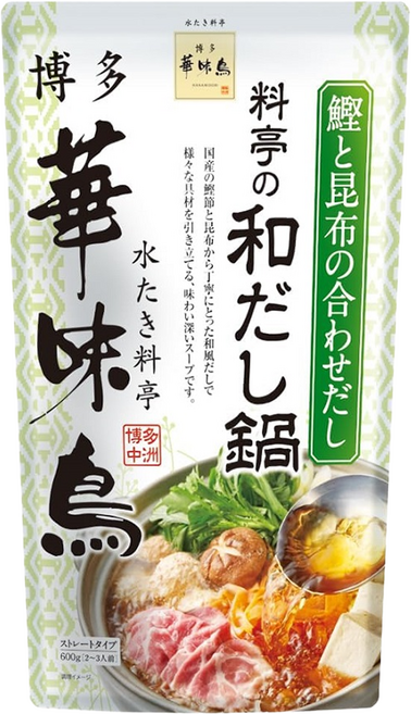博多華味鳥 日式火鍋風味, 600g, 1包
