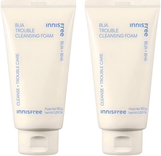 INNISFREE 香榧鬥荳潔面乳, 150g, 2條