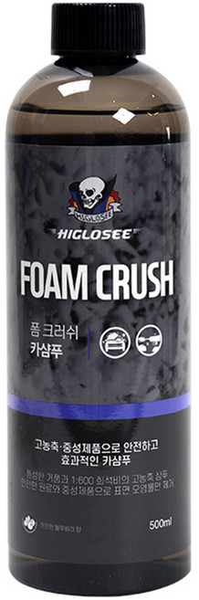 하이글로씨 폼 크러쉬 카샴푸, 1개, 500ml