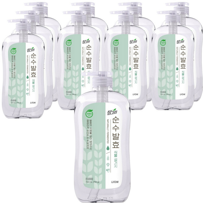 참그린 순수발효 식물 설거지 주방세제, 10개