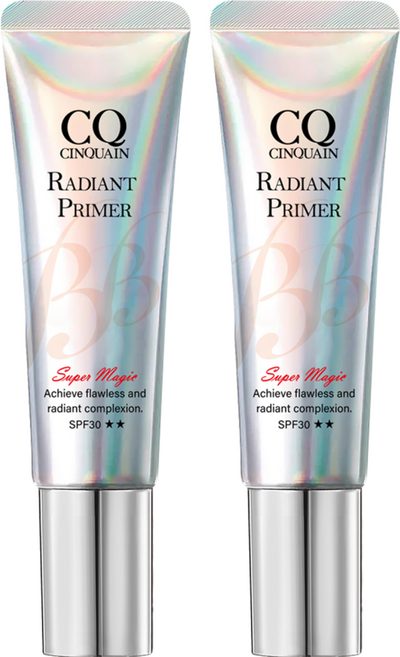 CINQUAIN 思珂 台灣公司貨 魔幻光透隔離霜 SPF30, 30ml, 2個, 膚色