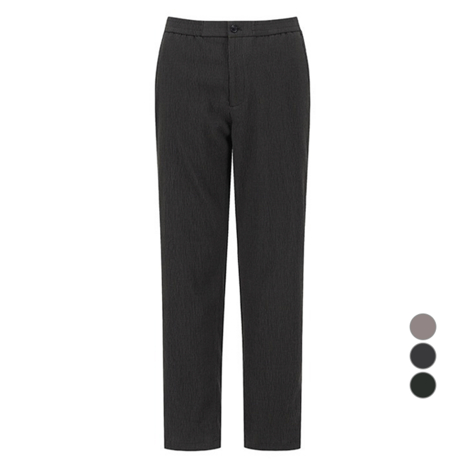 ZIOZIA 男士涼感透氣Miracool抓皺長褲 AEF2PP1105