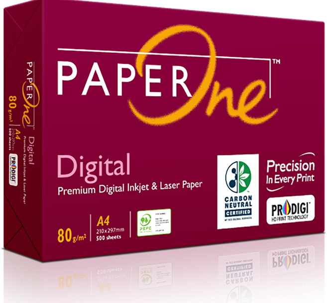 페이퍼원 디지털 복사용지 80g, A4, 500개