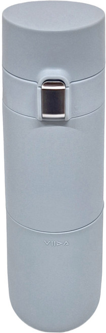 VIIDA Wasser 不鏽鋼內瓷保溫瓶 L, 迷霧藍, 510ml, 1個