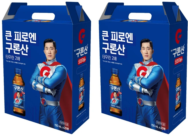 해태htb 영진 구론산 오리지날액 선물세트, 150ml, 40개 - 쿠팡
