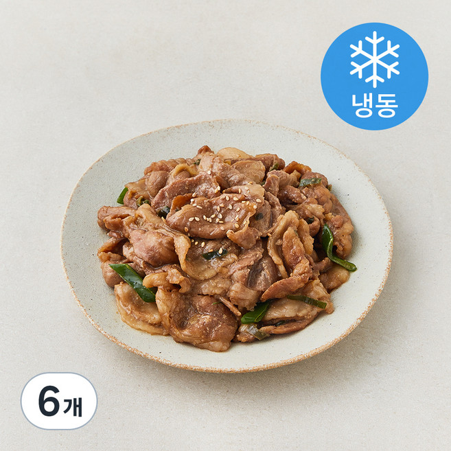 에브리쿡 간장 불고기 (냉동), 300g, 6개