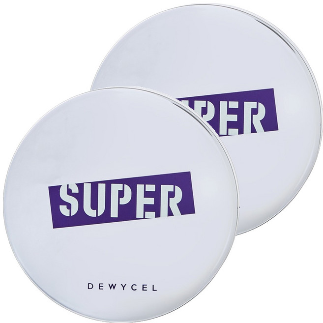 DEWYCEL 帝依聖 Superple 氣墊粉底 15g, 21號, 2個