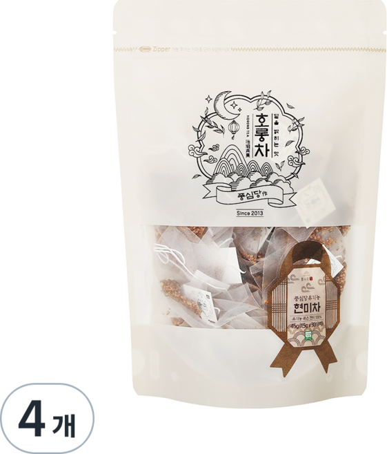 풍심당 현미차, 1.5g, 30개입, 4개
