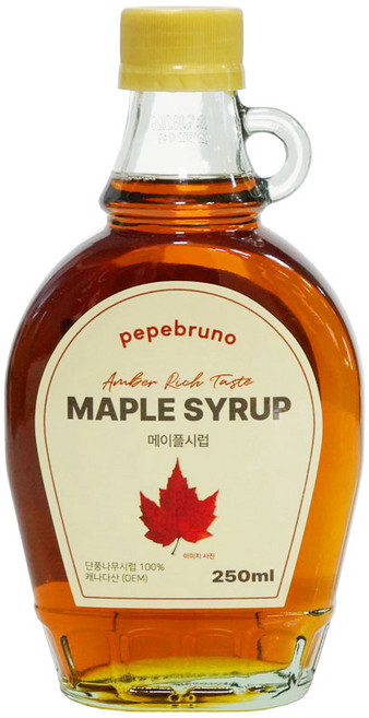 페페브루노 메이플시럽, 250ml, 1개