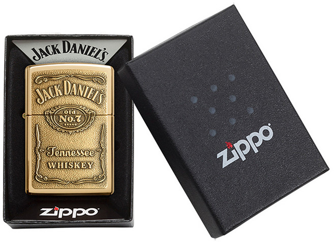 지포 Jack Daniels 라이터 254BJD428