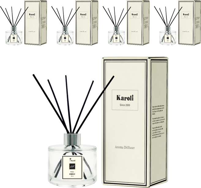 Karoli 卡蘿萊 經典璀璨香氛擴香瓶, 粉紅甜蜜, 200ml, 5件