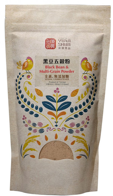 源順食品 黑豆五穀粉, 500g, 1包