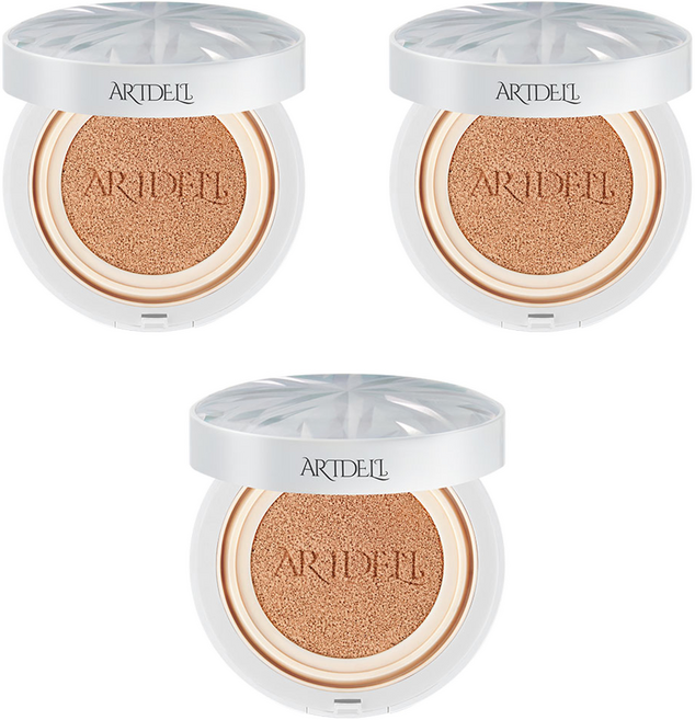 아트델리 압솔뤼 저분자 콜라겐 쿠션 파운데이션 13g, 23호, 3개