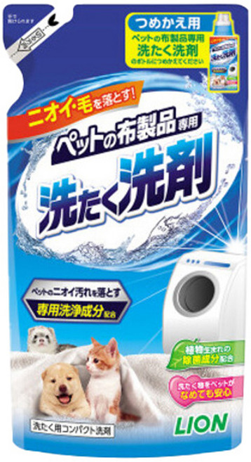 LION 獅王 寵物奈米樂洗潔劑 補充包, 320g, 1包