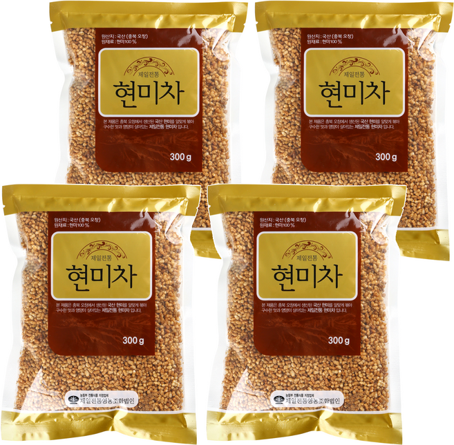 에코맘하우스 제일전통 현미차, 300g, 1개입, 4개
