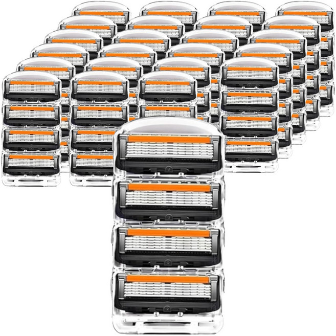 다온셀렉트 질레트 호환용​ 신형 프로글라이드 5중 면도날, 96개, 1개입