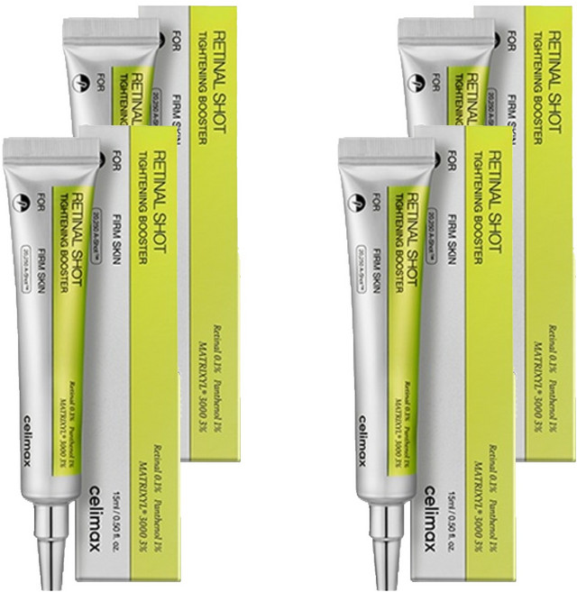 celimax A醇撫紋緊緻微晶肌底液, 15ml, 4條