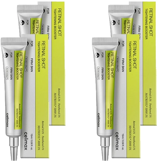 셀리맥스 더 비타 A 레티날 샷 타이트닝 부스터, 15ml, 4개 - 쿠팡