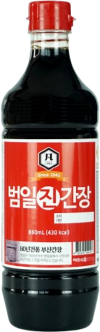 범일 진간장, 860ml, 1개